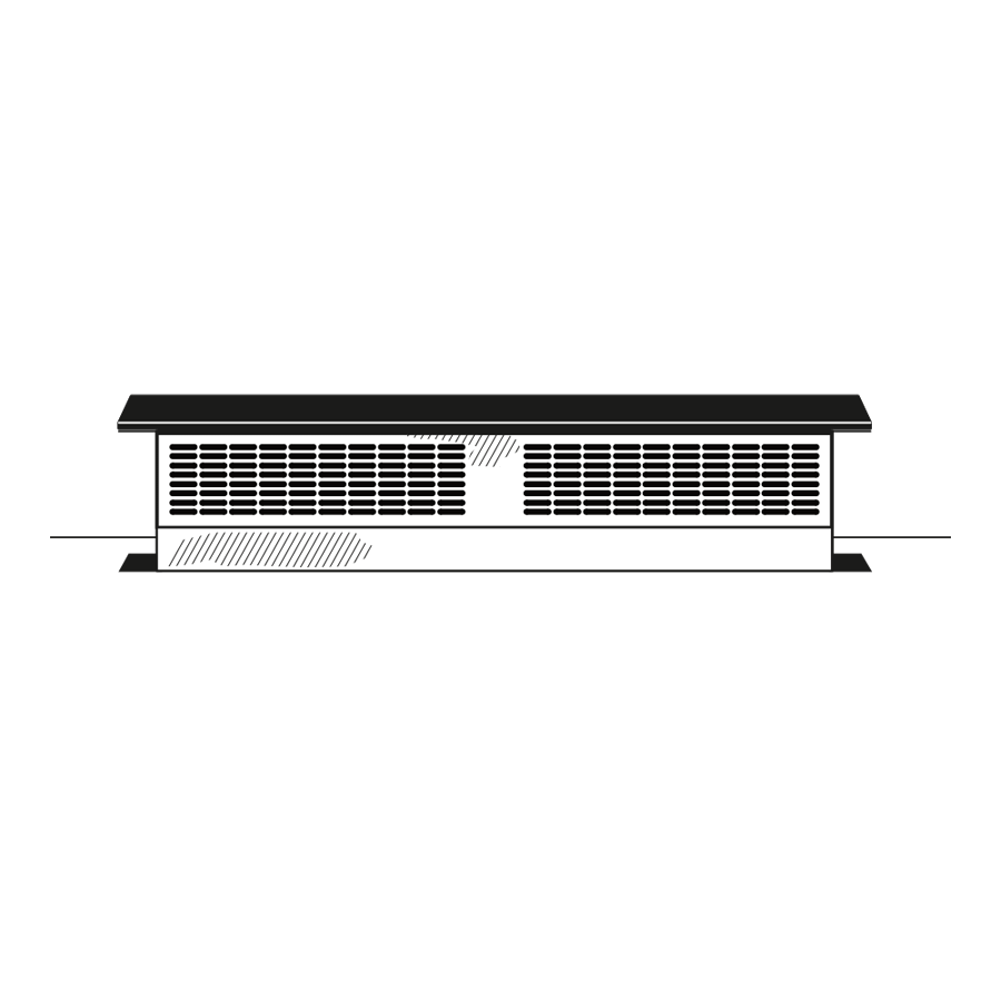 Cafe UVD6361DPBB Universal 36" Telescopic Downdraft System