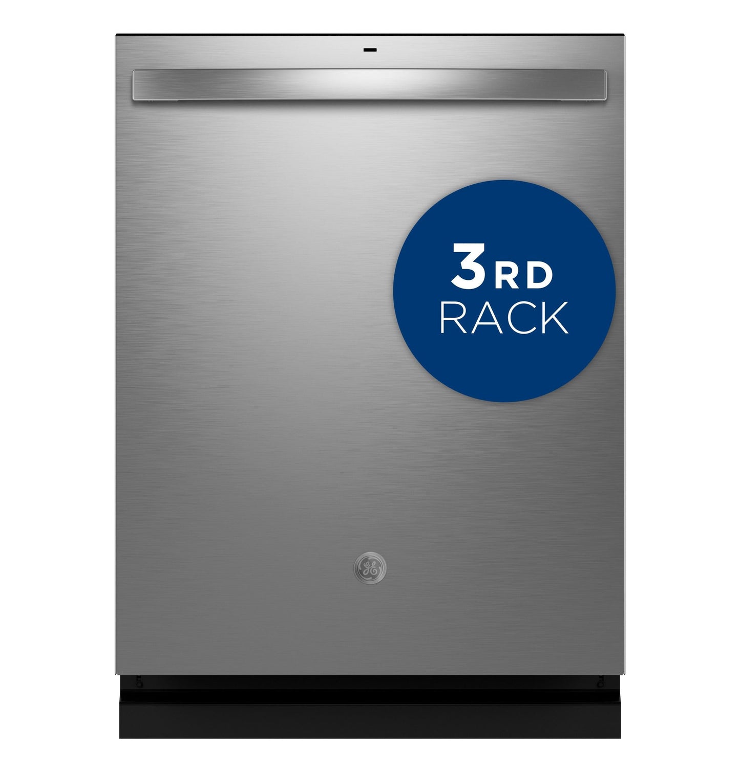 Ge Appliances GDT595HYYFS Ge® Energy Star® Top Control Hybrid Tub Dishwasher With Third Rack, Bottle Jets, Dry Boost & 50 Dba