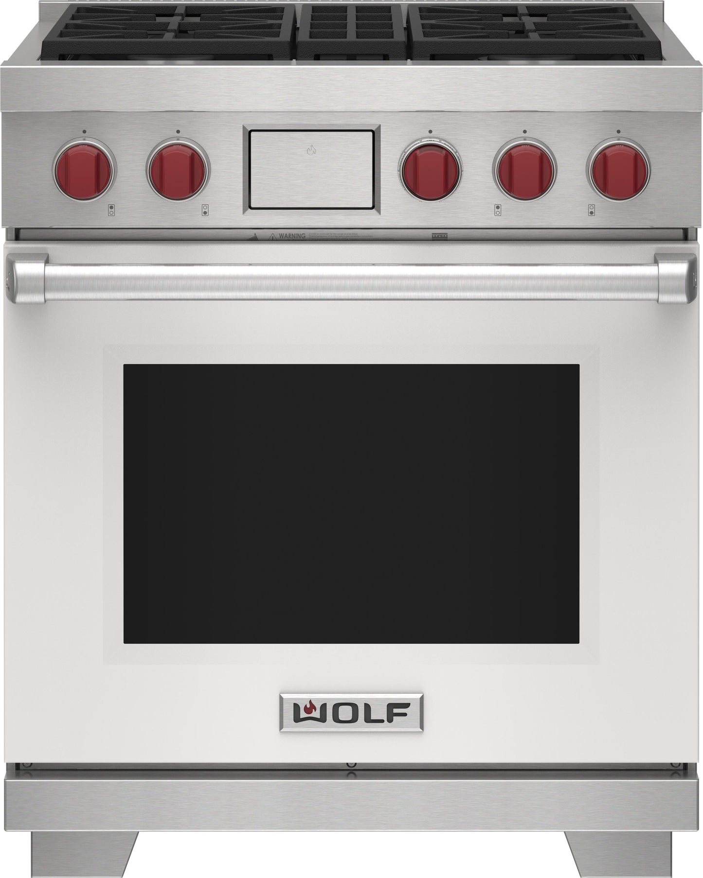 Wolf DF30450WHP 30" Dual Fuel Range - 4 Burners