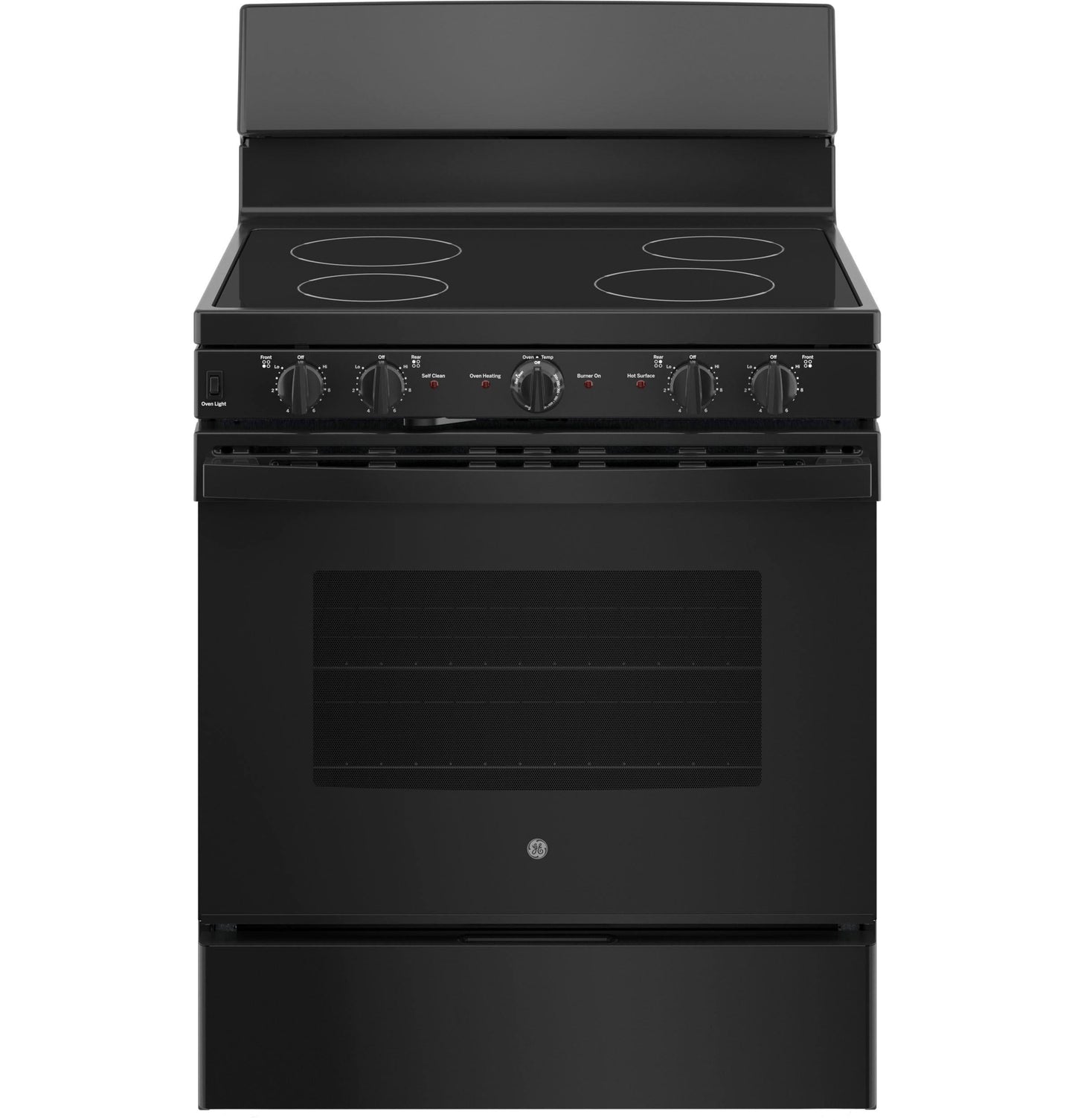 Ge Appliances JB480DYBB Ge® Energy Star® 30" Free-Standing Electric Radiant Smooth Cooktop Range