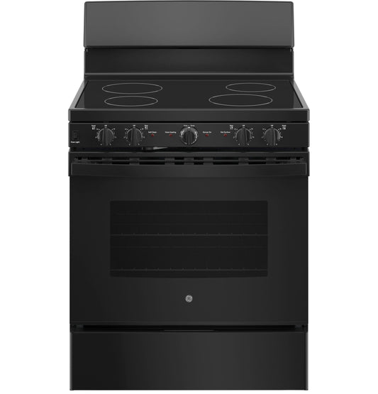 Ge Appliances JB480DYBB Ge® Energy Star® 30" Free-Standing Electric Radiant Smooth Cooktop Range