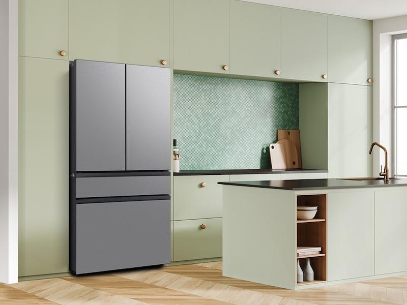 Samsung RF70F29DER Bespoke 29 Cu. Ft. 4-Door French Door Refrigerator With Inner Beverage Center&#8482; & Flexzone&#8482; Drawer In Stainless Steel