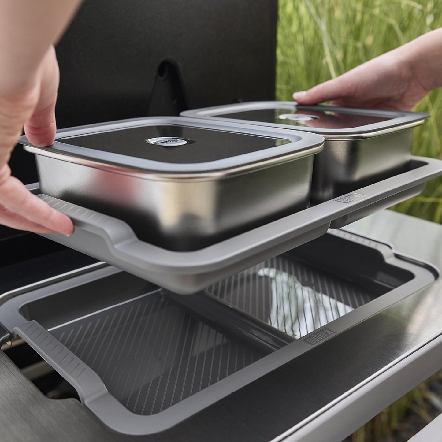 Weber 3400260 Weber Works&#8482; Prep Containers