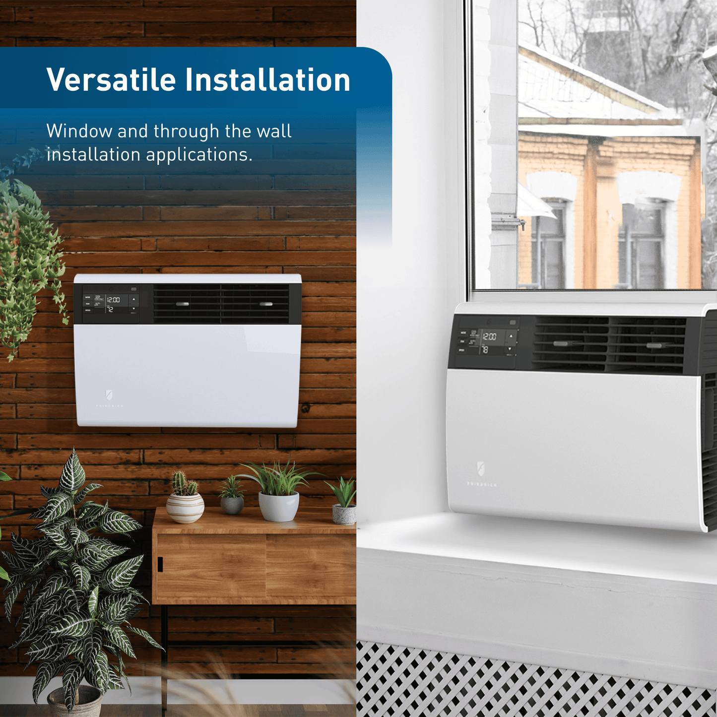 Friedrich KHVL28B35A Friedrich K Hl Inverter 28,000 Btu 230V Smart Window/Wall Air Conditioner With Heat Pump