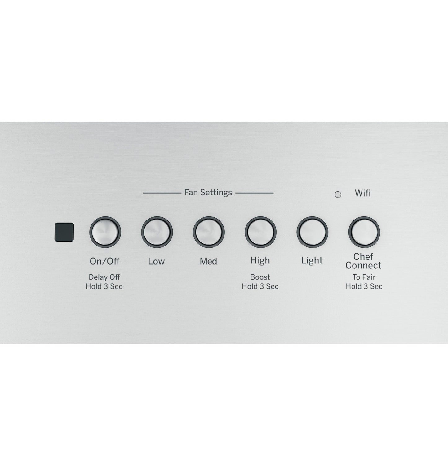 Cafe UVC9360SLSS 36" Smart Designer Custom Insert W/ Dimmable Led Lighting