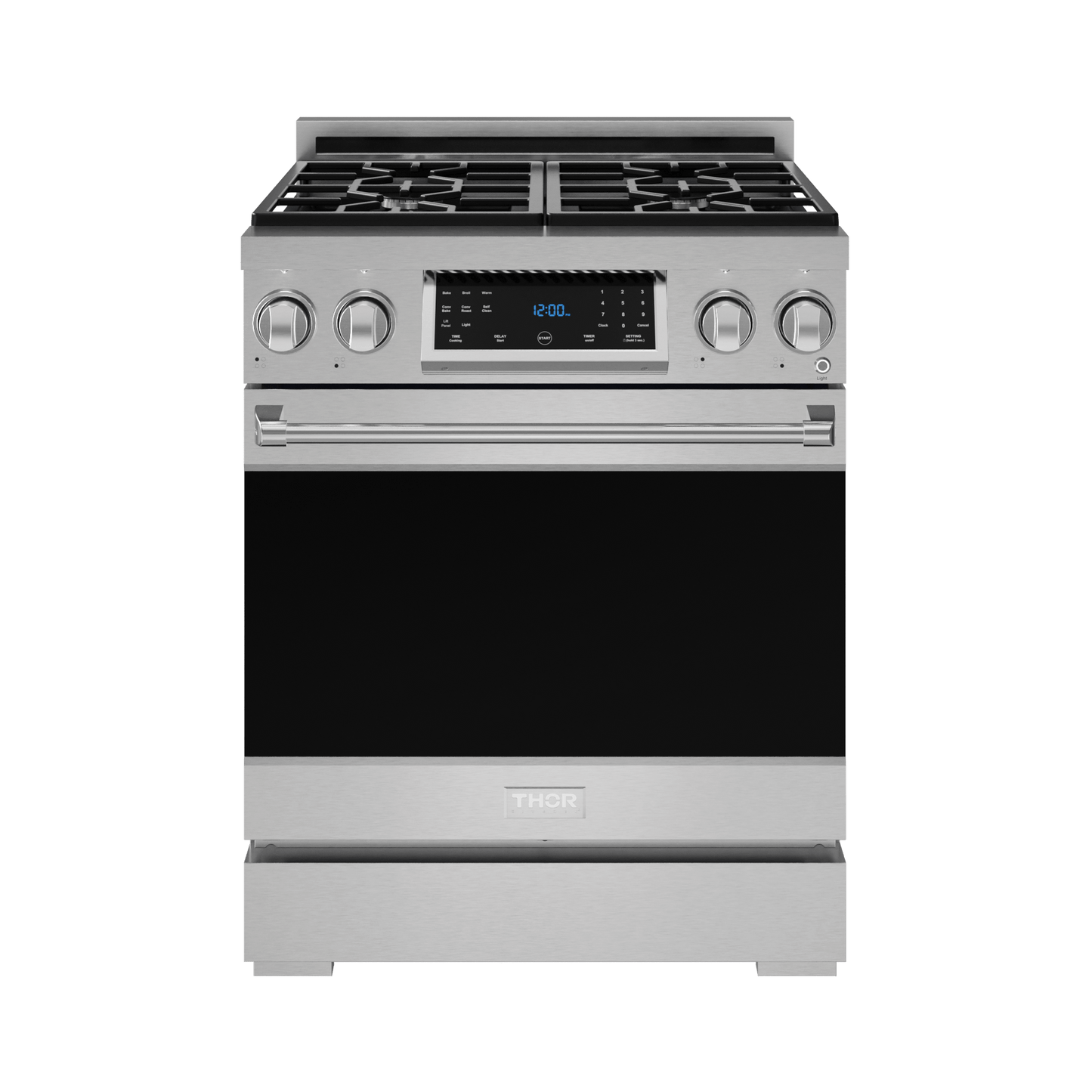 Thor Kitchen RSG30LP 30 Inch Professional Lp Range With Tilt Panel Touch Control In Stainless Steel Gordon Ramsay Series - Rsg30Lp