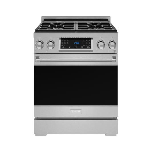 Thor Kitchen RSG30LP 30 Inch Professional Lp Range With Tilt Panel Touch Control In Stainless Steel Gordon Ramsay Series - Rsg30Lp