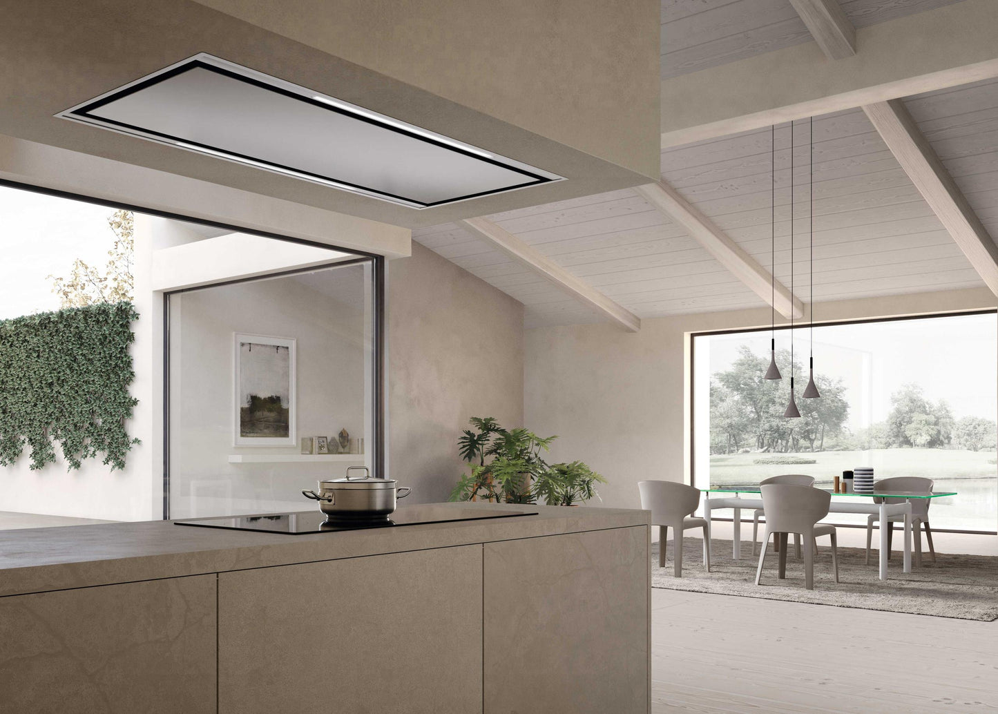 Faber STRTIS48SSV Stratus Ceiling 48X27 Ss - Vam - 600/395/295