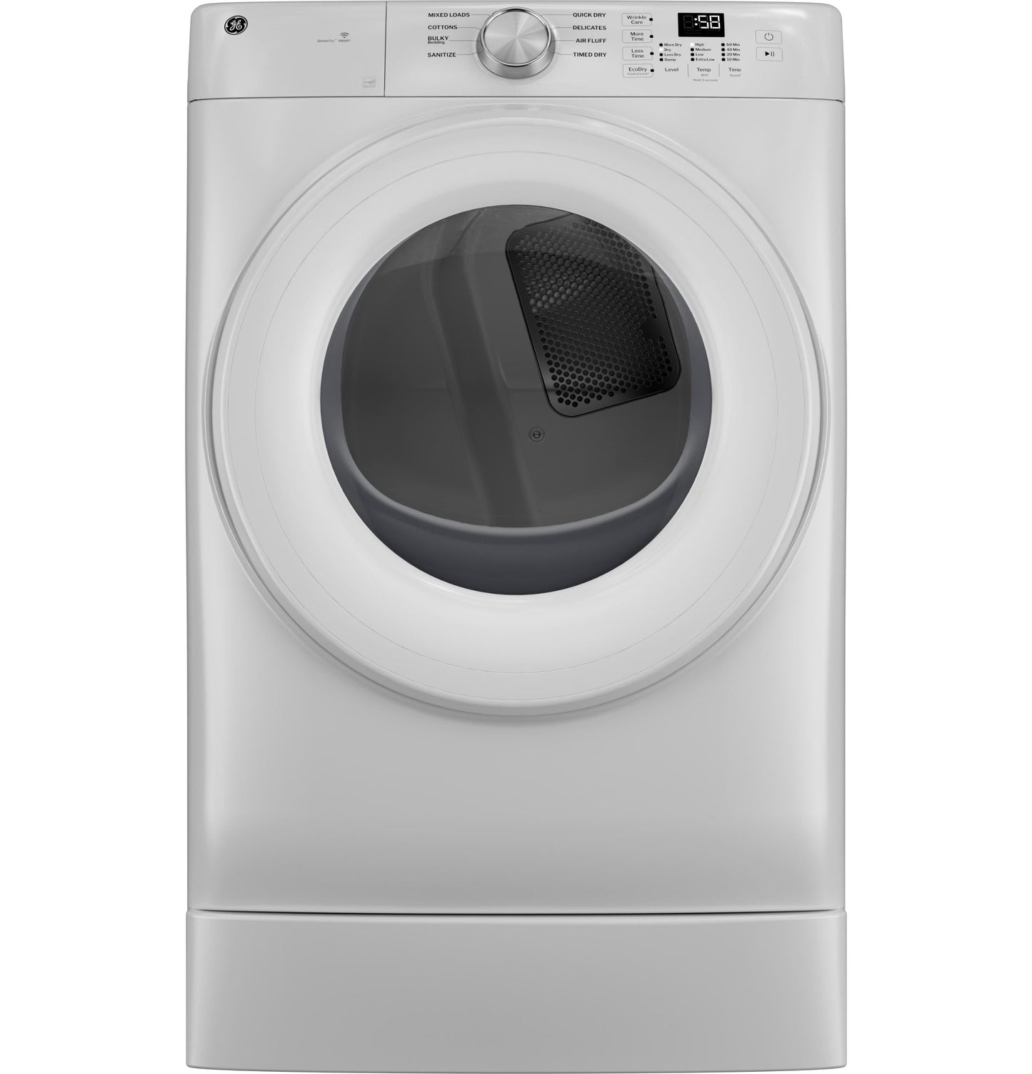 Ge Appliances GFD35GSSYWW Ge® Energy Star® 7.8 Cu. Ft. Capacity Smart Front Load Gas Dryer