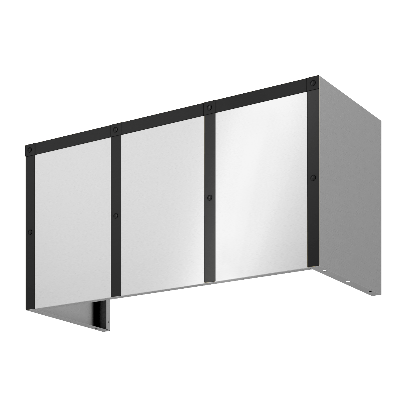 Zephyr BKDC14818AMB Duct Cover Banding Kit, 48In X 18In, Matte Black
