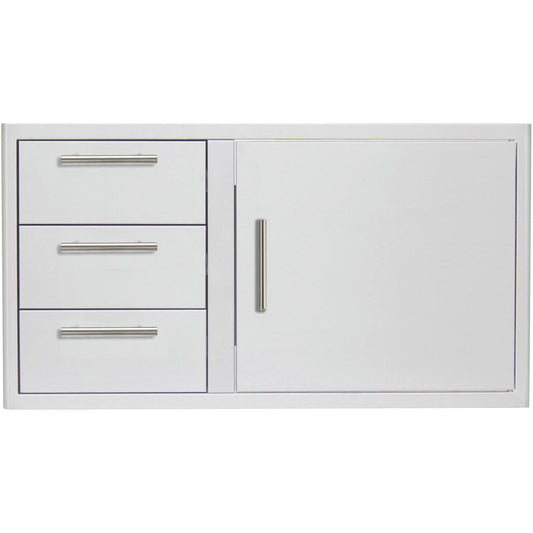 Blaze Grills BLZDDCR39LTSC Blaze 39-Inch Access Door And Triple Drawer Combo