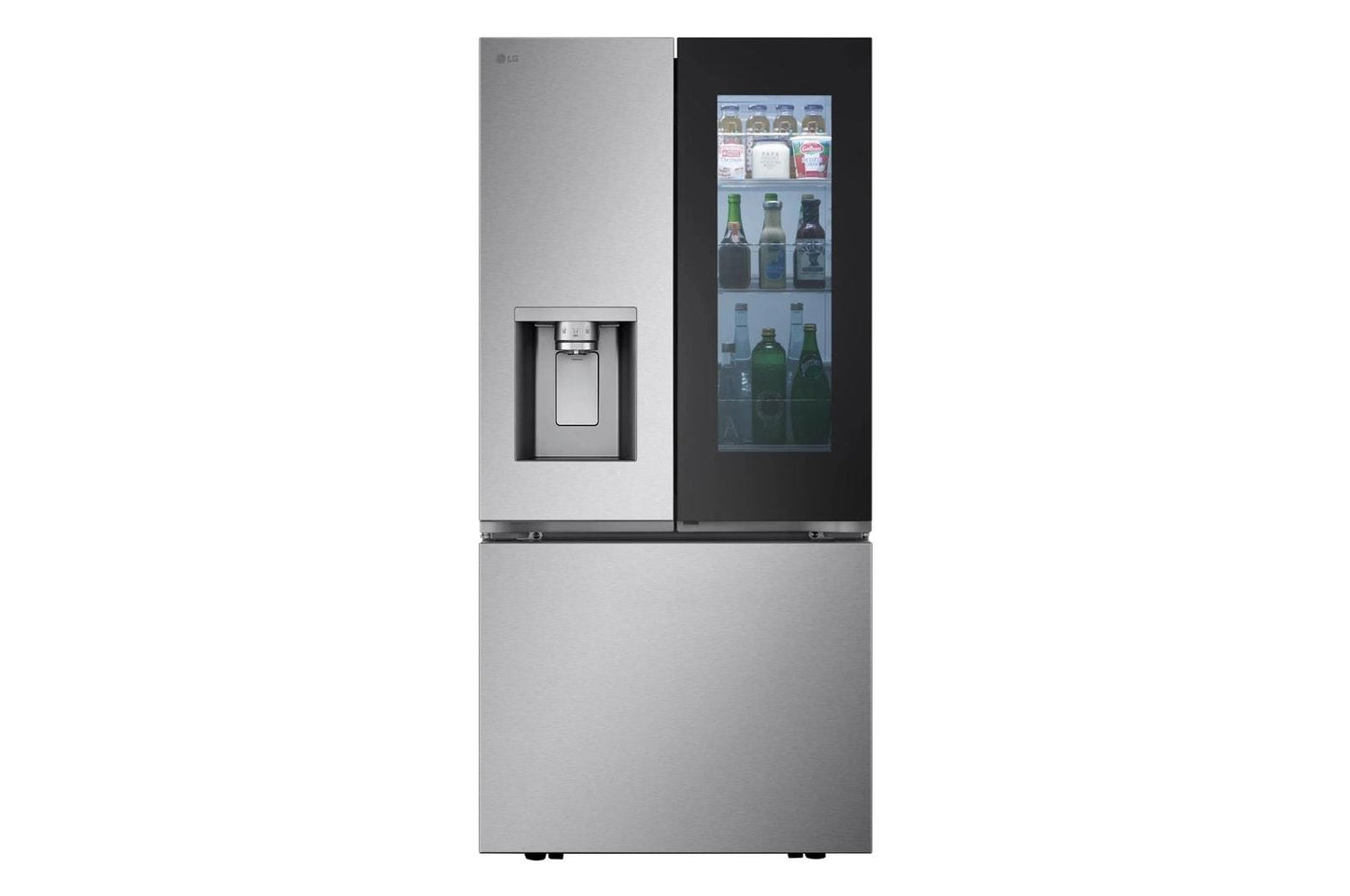 Lg LF25S6560S 25 Cu. Ft. Smart Standard-Depth Max&#8482; French Door Refrigerator With Instaview® Door-In-Door® And Craft Ice&#8482;