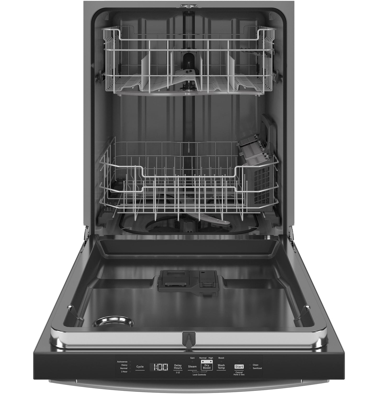 Ge Appliances GDT565HSYSS Ge® Energy Star® Top Control Hybrid Tub Dishwasher With Dry Boost & 52 Dba