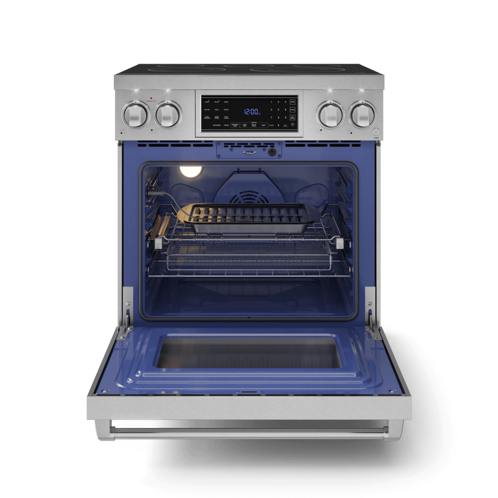 Thor Kitchen RSE30 30 Inch Professional Electric Range With Tilt Panel Touch Control In Stainless Steel Gordon Ramsay Series - Rse30