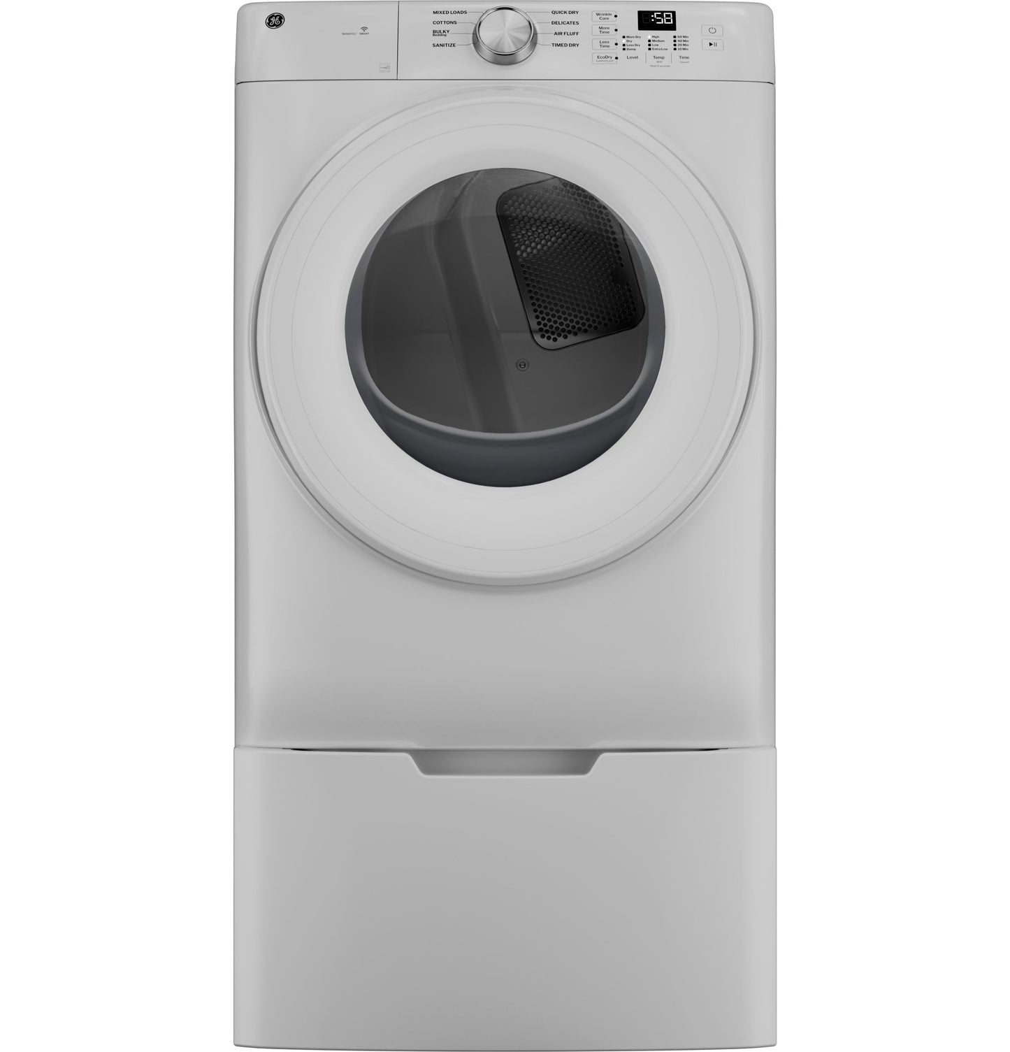 Ge Appliances GFD35GSSYWW Ge® Energy Star® 7.8 Cu. Ft. Capacity Smart Front Load Gas Dryer