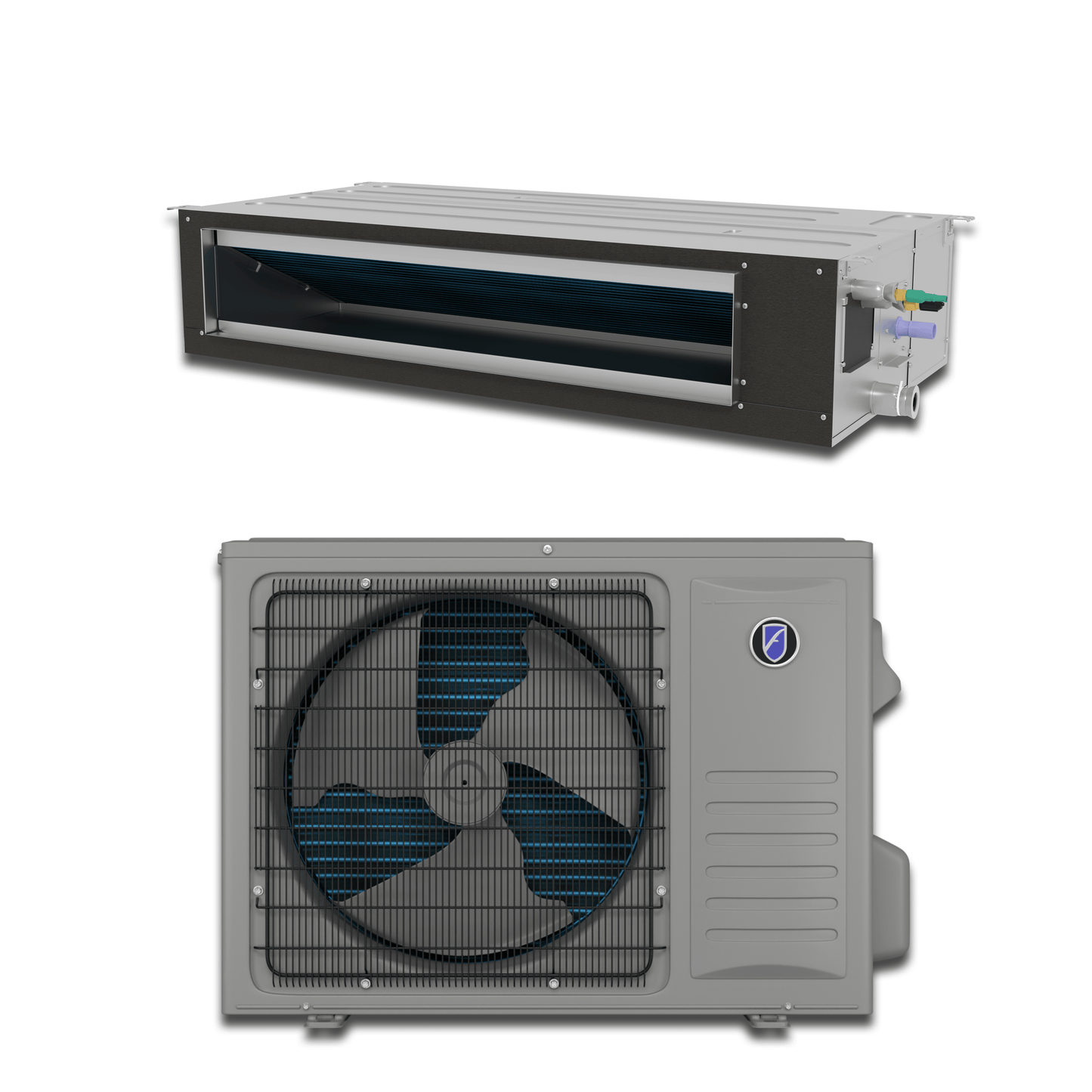Friedrich FPHD123D Friedrich Floating Air Pro X 12,000 Btu 230V Ductless Mini-Split Single-Zone Concealed Ducted System