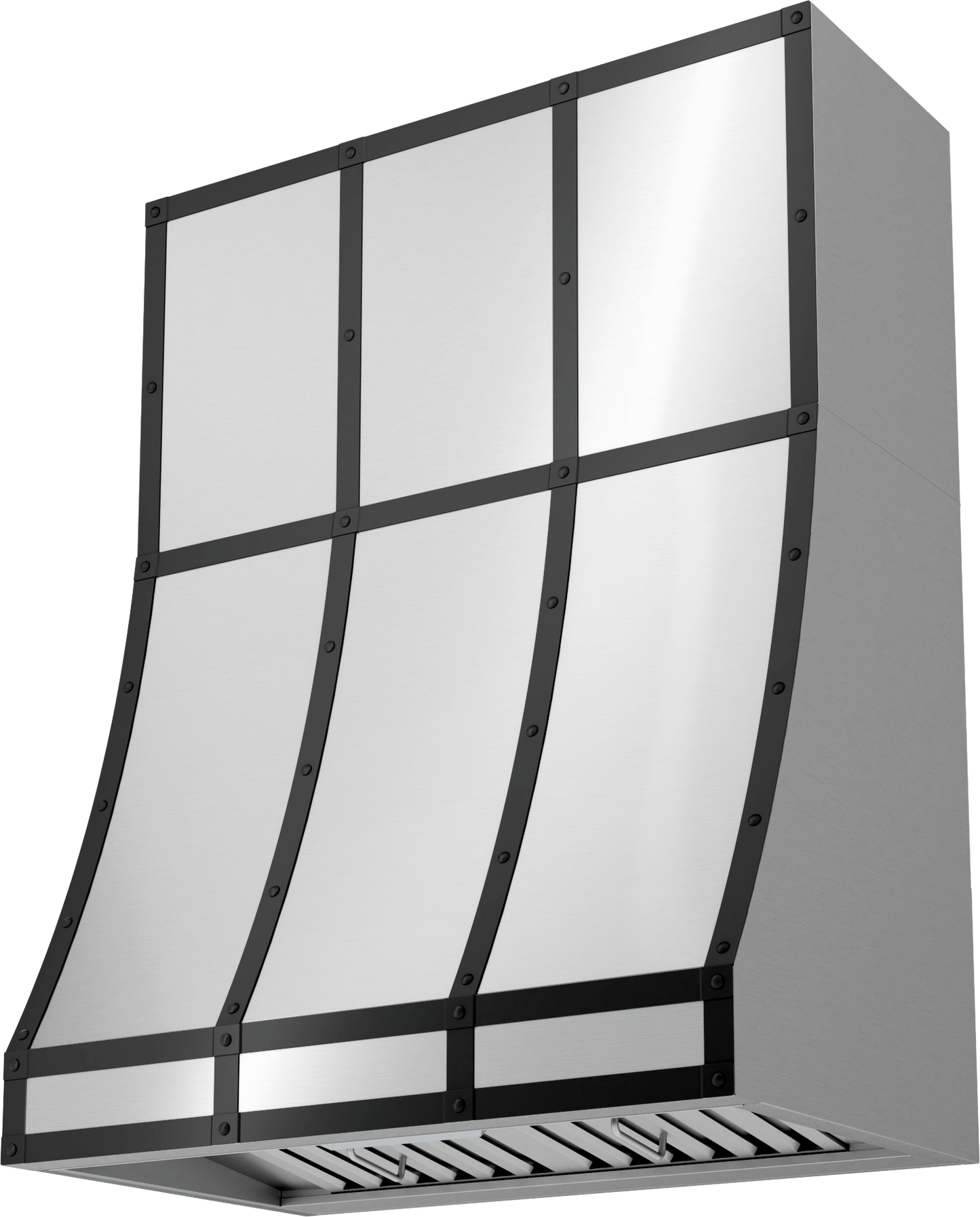 Zephyr BKDC13618AMB Duct Cover Banding Kit, 36In X 18In, Matte Black
