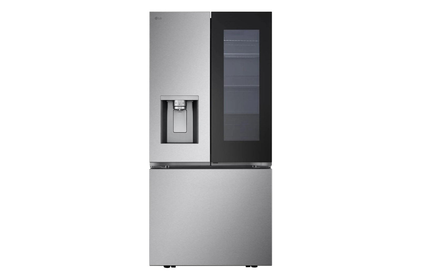 Lg LF25S6560S 25 Cu. Ft. Smart Standard-Depth Max&#8482; French Door Refrigerator With Instaview® Door-In-Door® And Craft Ice&#8482;
