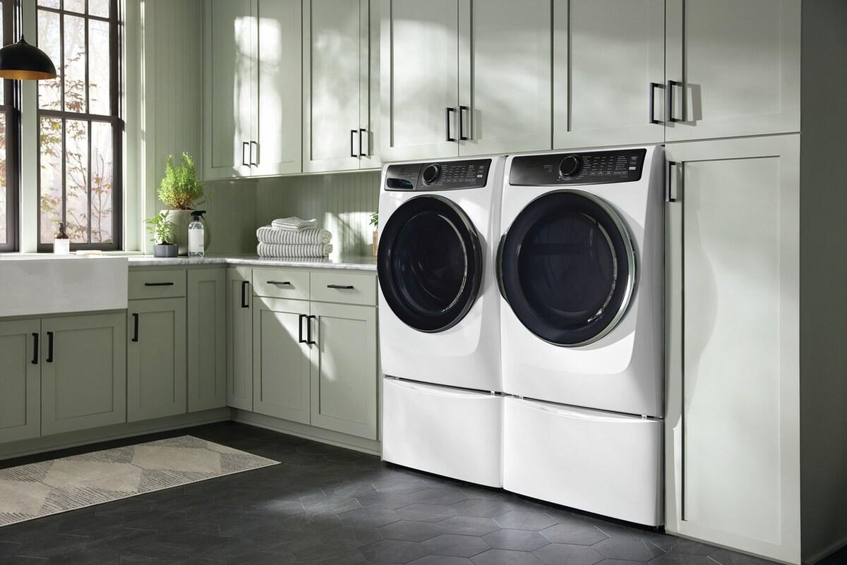 Electrolux ELFW7738AW Electrolux Front Load Perfect Steam&#8482; Washer With Luxcare® Plus Wash And Smartboost® - 4.5 Cu. Ft.