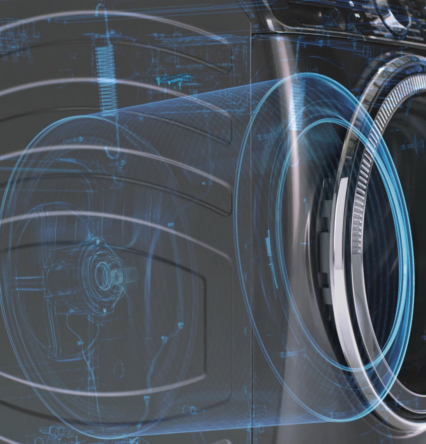Ge Appliances GFW350SSYWW Ge® Energy Star® 4.6 Cu. Ft. Capacity Smart Front Load Washer With Ultrafresh Vent System With Odorblock&#8482;