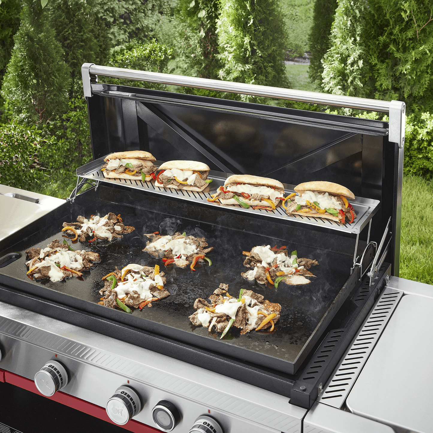 Weber 3400165 Dual-Level Warming Rack