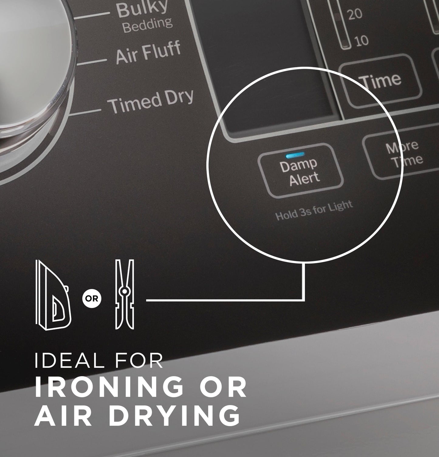 Ge Appliances GTD58EBPVDG Ge® 7.4 Cu. Ft. Capacity Electric Dryer With Up To 120 Ft. Venting And Sensor Dry