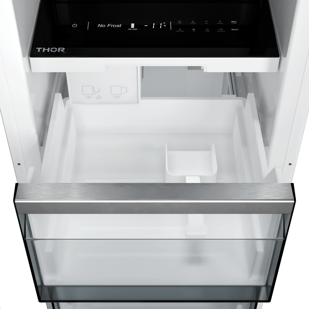 Thor Kitchen XRF18CFZSS Thor Kitchen 18-Inch Built-In Freezer Column, Ss Panel Ready - Xrf18Cfz-Ss