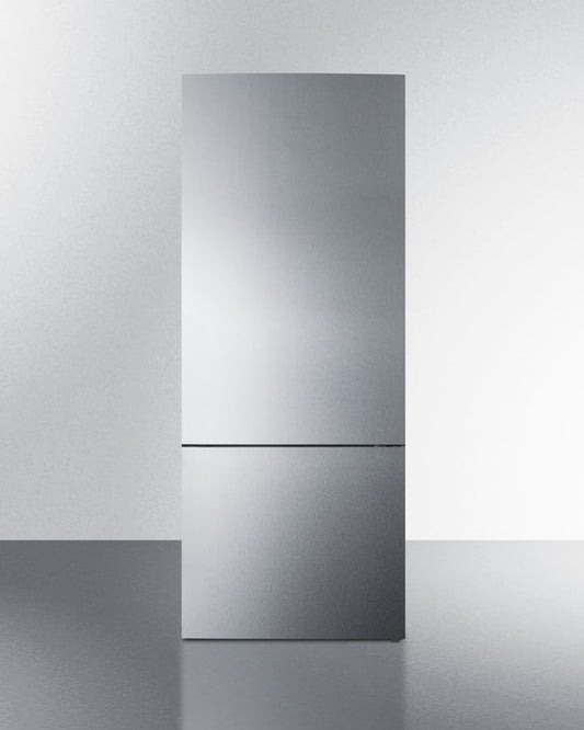 Summit FFBF279SS 28" Wide Bottom Freezer Refrigerator