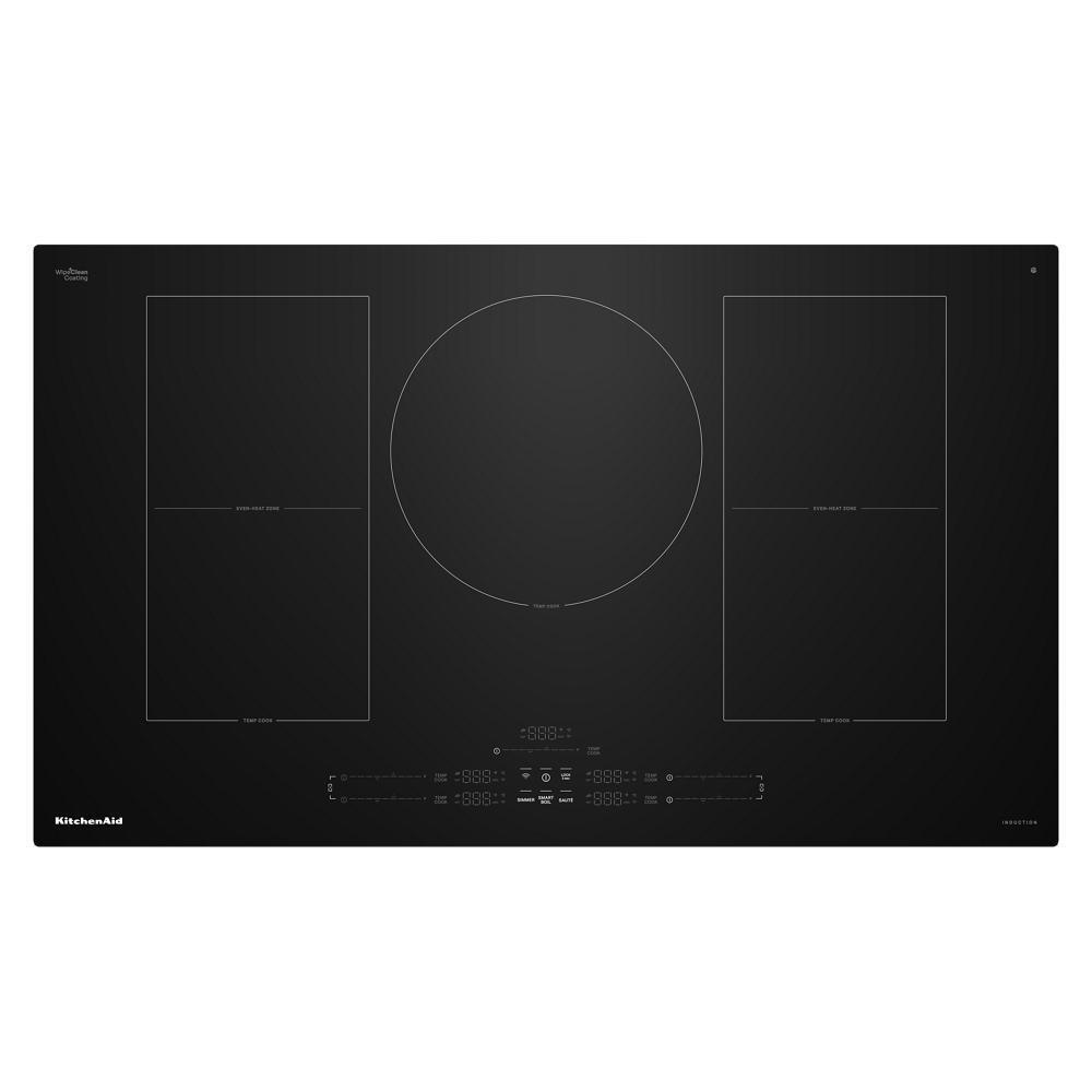 Kitchenaid KCIT736SBL 36" Temp Cook&#8482; Induction Cooktop With 5 Cooking Zones