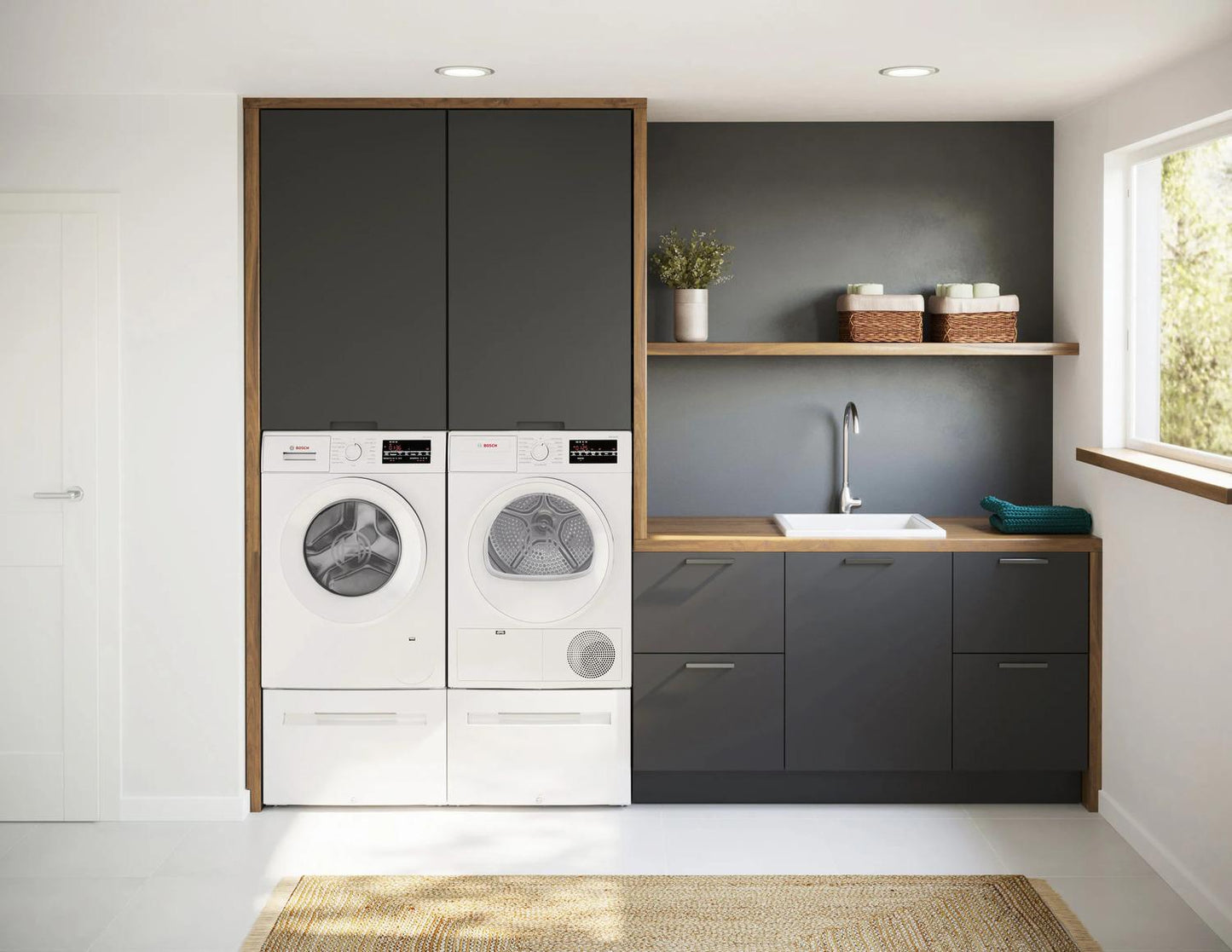 Bosch WPA12100UC 300 Series Compact Condensation Dryer