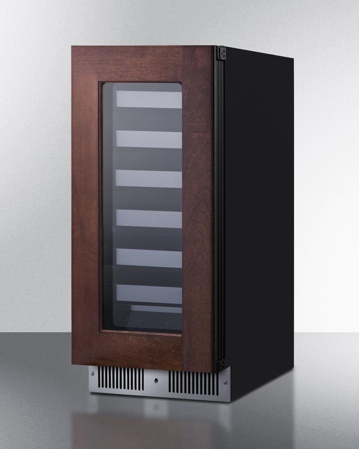 Summit SDHW1532PNRLHD 15" Wide Built-In Wine Cellar (Panel Not Included)