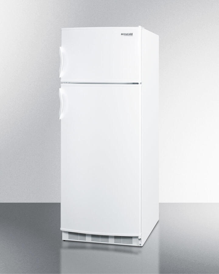 Summit CP133 Two-Door Refrigerator-Freezer With Cycle Defrost And Slim 24" Width