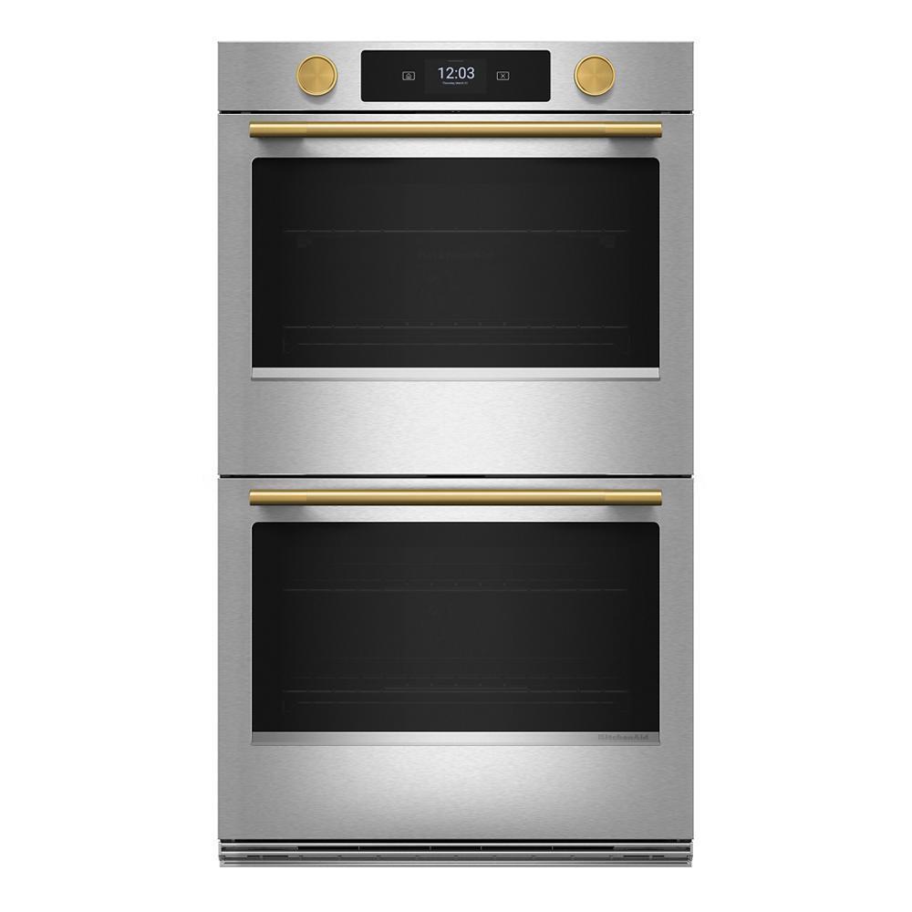 Kitchenaid W11774418 Brass Handle And Knob Hardware Accessory Kit For Kitchenaid® 30" Double Wall Oven & Microwave Combo