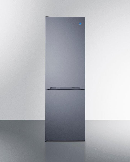 Summit FFBF124SSLHD 24" Wide Bottom Mount Refrigerator-Freezer