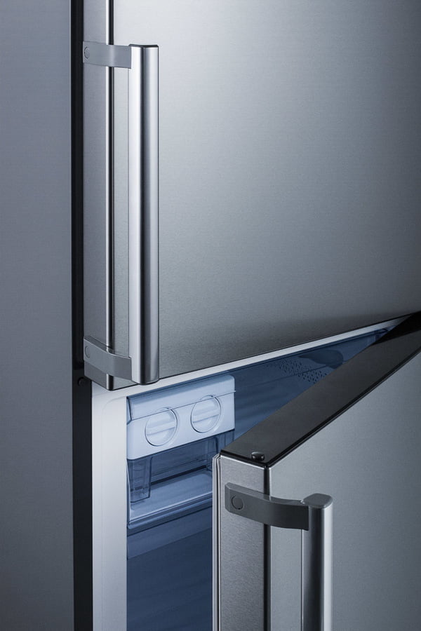 Summit FFBF192SS 24" Wide Bottom Freezer Refrigerator
