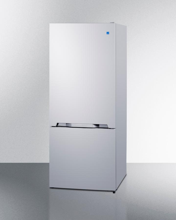 Summit FFBF151W 28" Wide Bottom Mount Refrigerator-Freezer