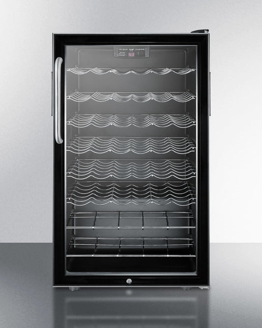 Summit SWC525LTB 20" Wide Wine Cellar