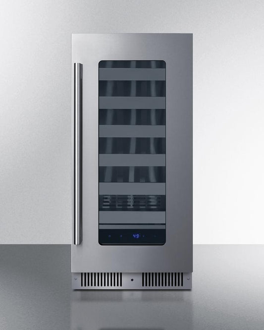 Summit SDHW1532 15" Wide Built-In Wine Cellar