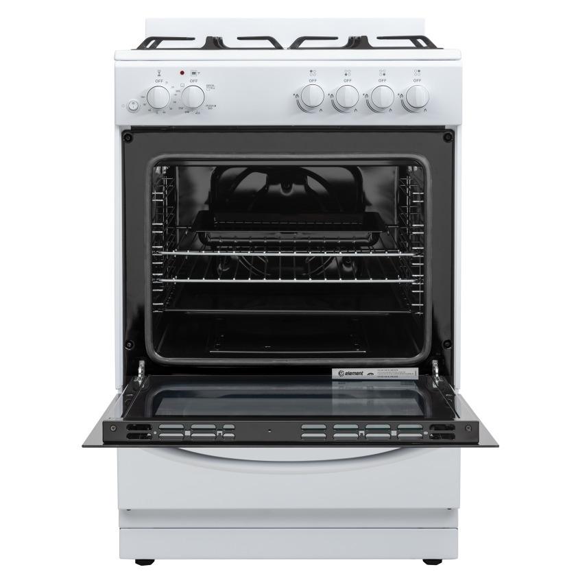 Element Appliance EGR244MCCW Element 2.4 Cu. Ft. 24 Gas Range - White (Egr244Mccw)