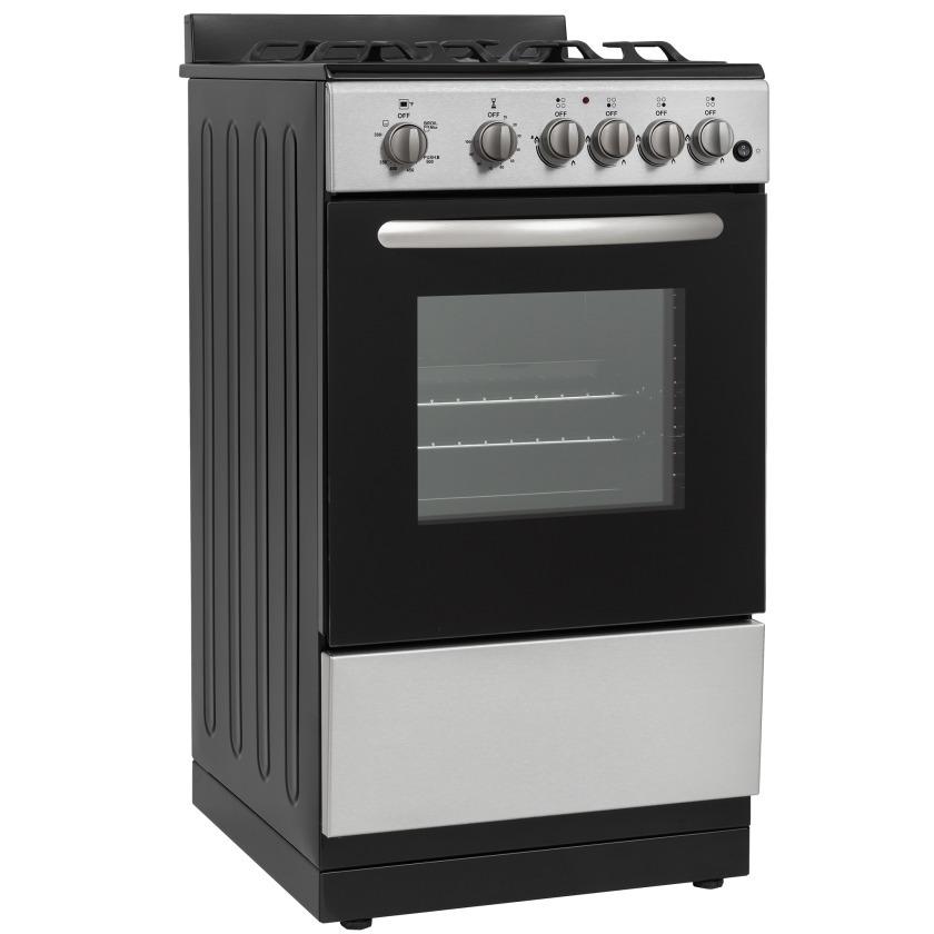 Element Appliance EGR204MCCS Element 1.9 Cu. Ft. 20 Gas Range - Stainless Steel (Egr204Mccs)