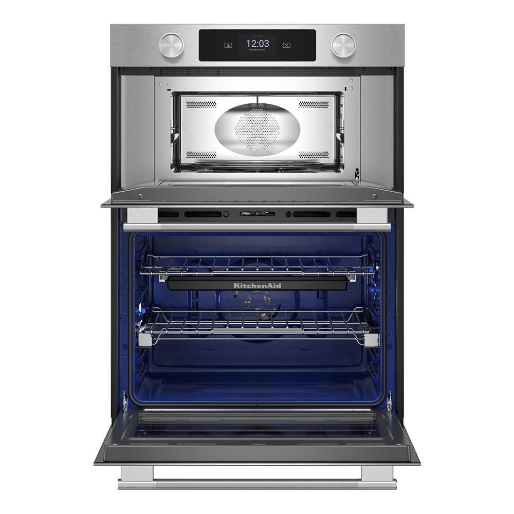 Kitchenaid KOEC727SPS Smart Combo Wall Oven With Assisted Cook Cycles