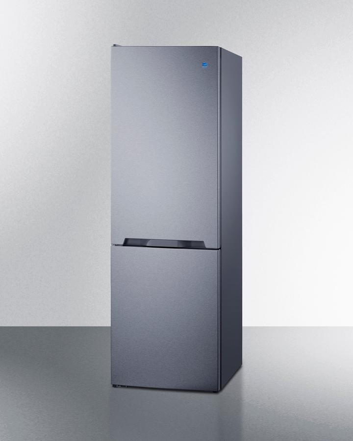 Summit FFBF124SSLHD 24" Wide Bottom Mount Refrigerator-Freezer