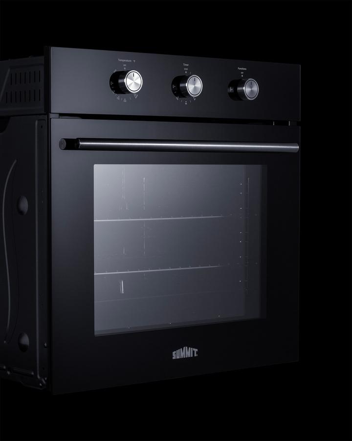 Summit SGW242BKLP 24" Wide Lp Gas Wall Oven