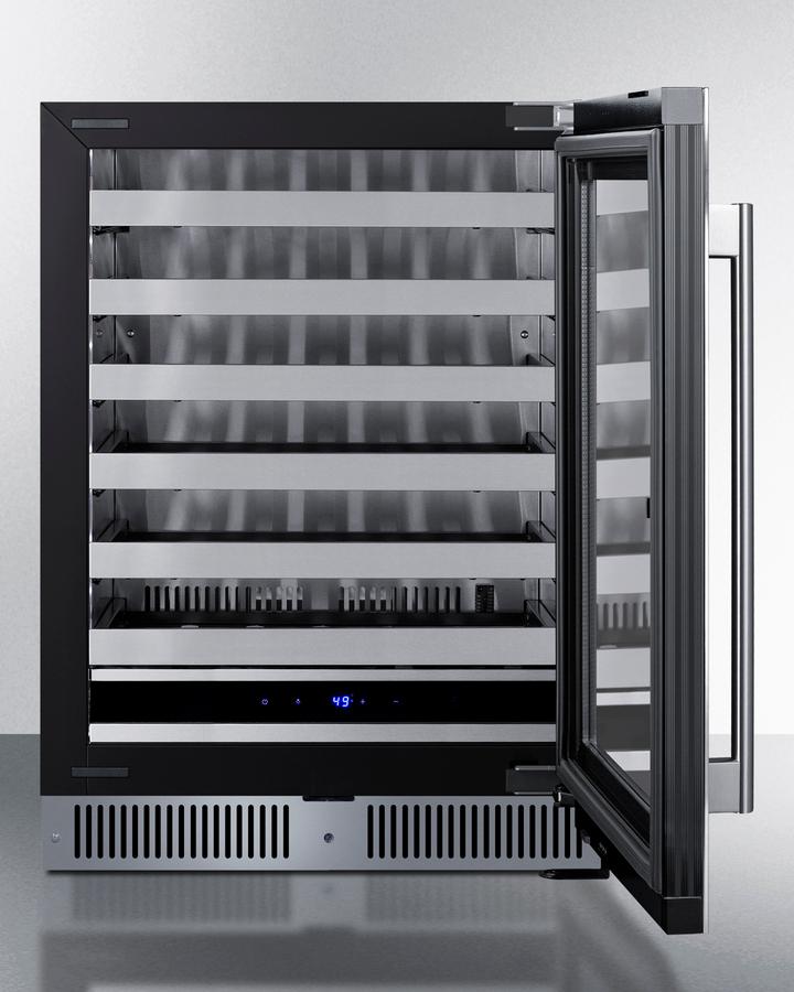 Summit SDHW2442LHD 24" Wide Built-In Wine Cellar