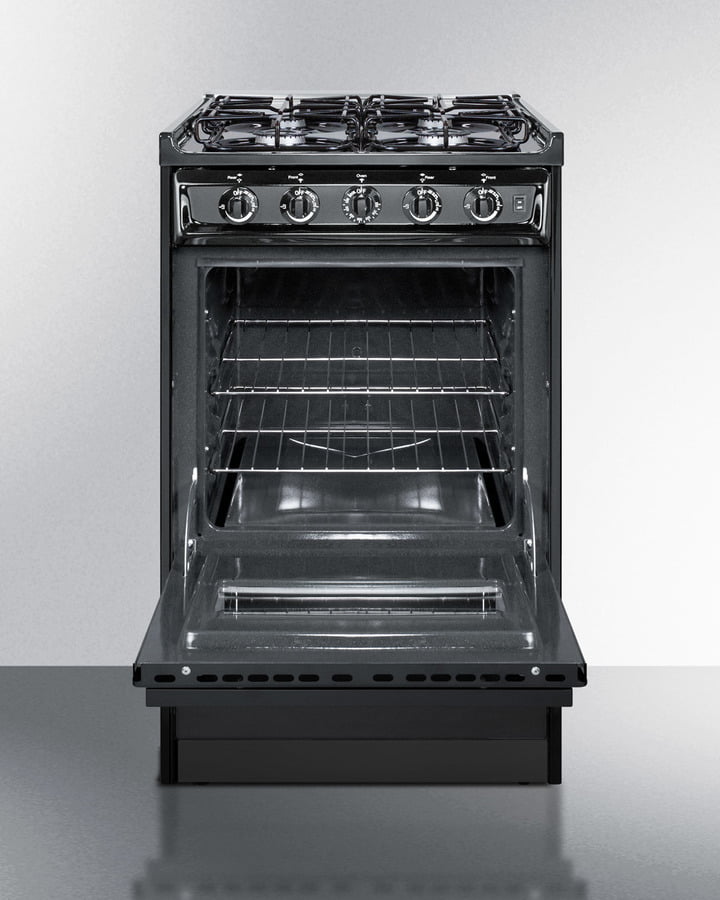 Summit TTM1107CRSW 20" Wide Gas Range