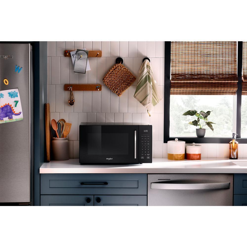 Whirlpool WMCS5522RB 1.0 Cu. Ft. Black All-In-One Multifunctional Countertop Microwave With Air Fry - 900 Watt