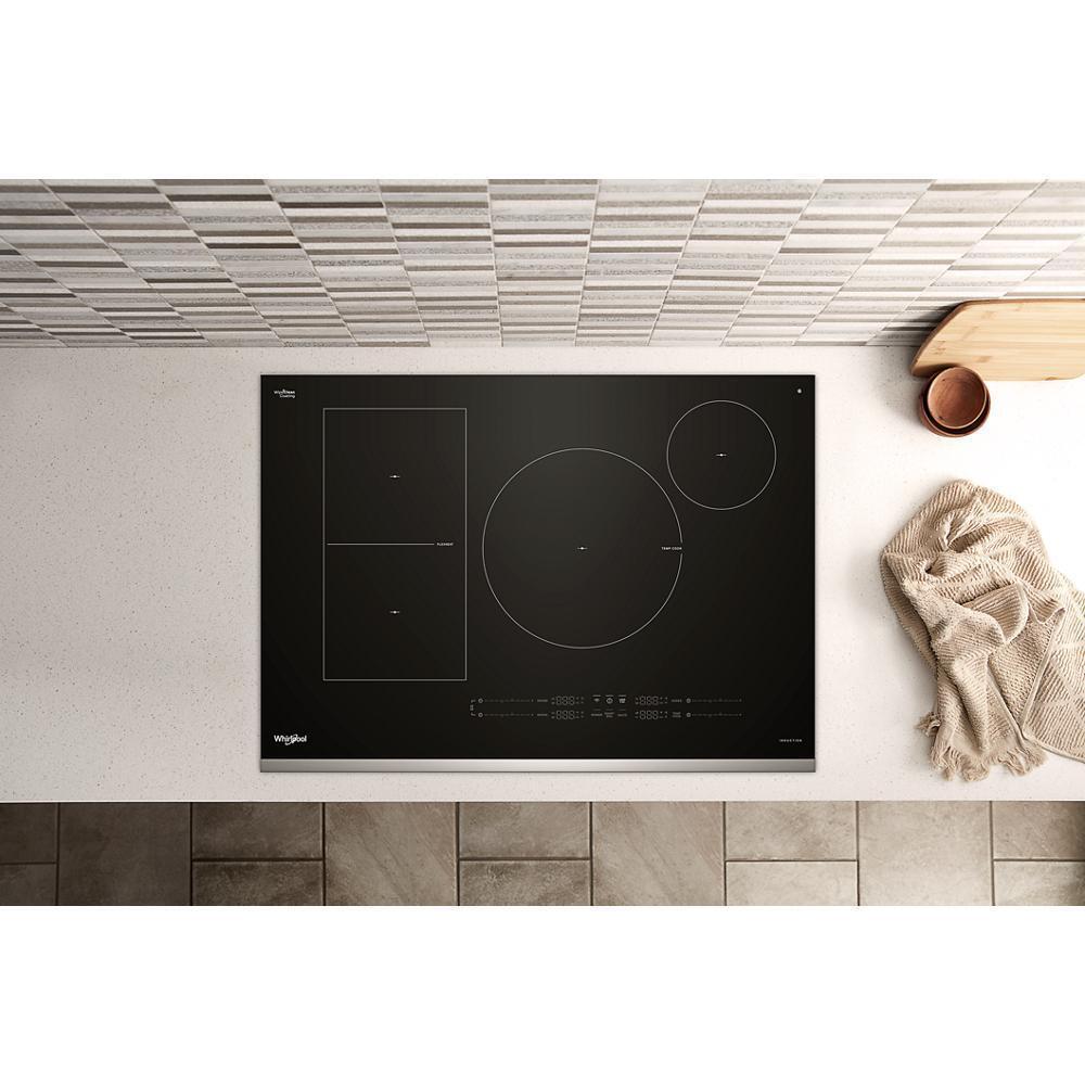 Whirlpool WCIT7530SS 30" Intelligent Induction Cooktop With Temp Cook&#8482; Technology And Wipeclean&#8482; Coating