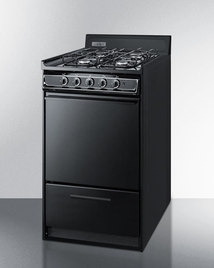 Summit TTM1107CS 20" Wide Gas Range