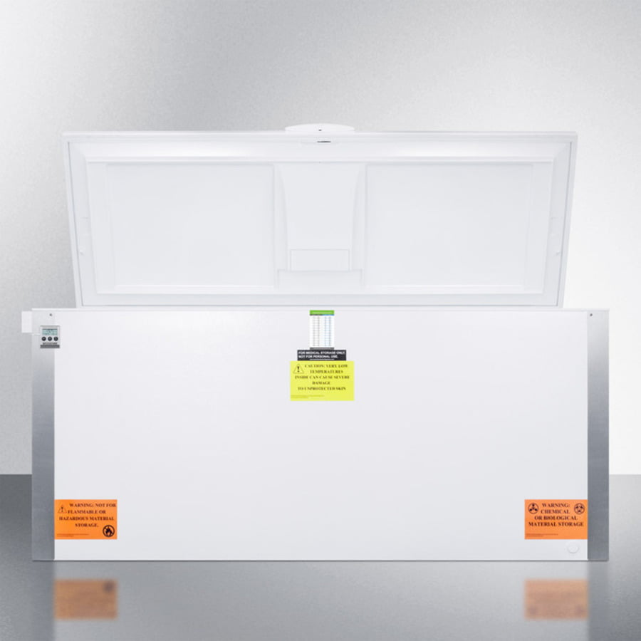Summit VLT2250IB Laboratory Chest Freezer Capable Of -35 C (-31 F)Operation With Dual Blue Ice Banks And Extra Large Storage Capacity