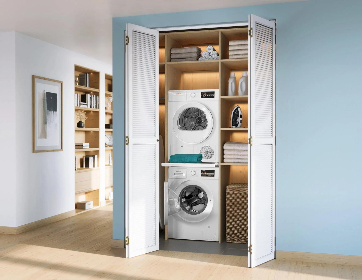 Bosch WGA14400UC 300 Series Compact Washer 1400 Rpm